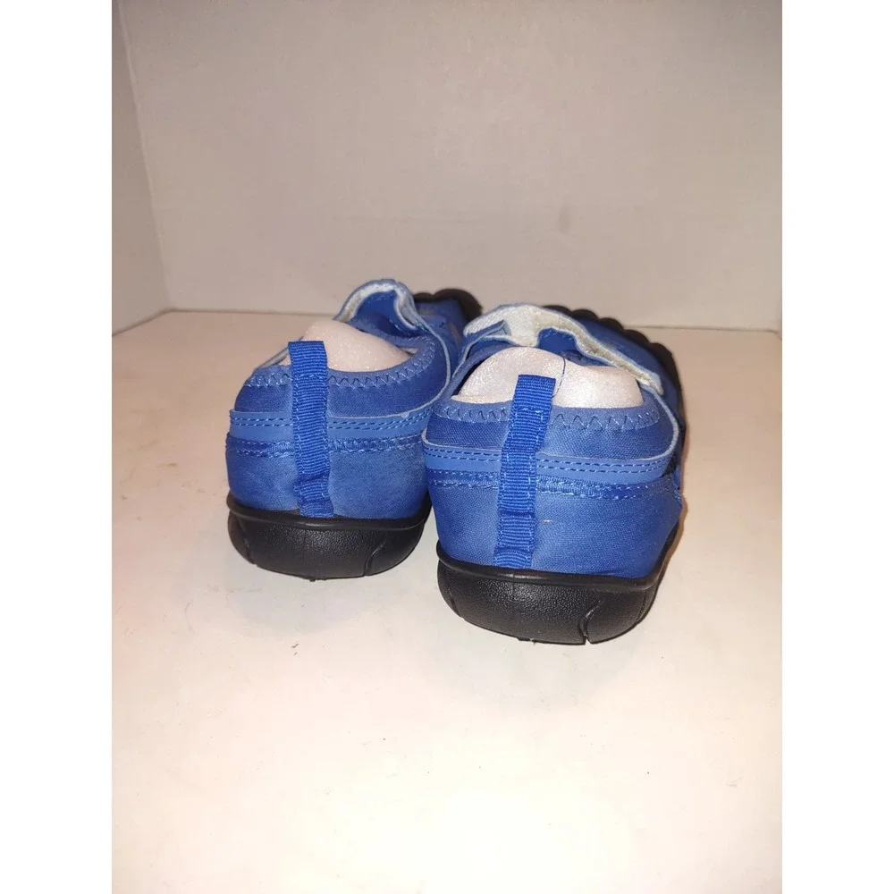 Blue Five Toe Water Shoes Kids Toddler Size 9 Barefoot Style Aqua Socks Sun Logo